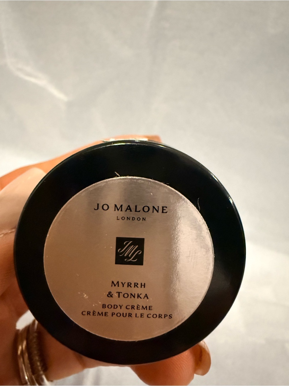 Jo Malone Black and Cream Myrrh & Tonka Body Crème